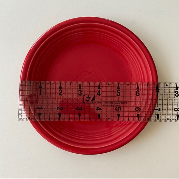 Fiestaware Scarlet Side Plate - Picture 5 of 5